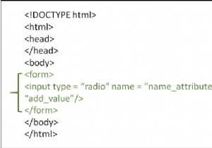 How do we use radio buttons in HTML forms?
