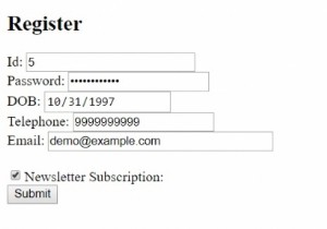 HTML checked Attribute