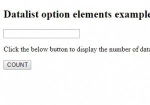 HTML DOM Datalist options Collection