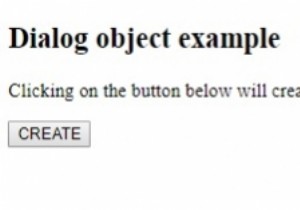 HTML DOM Dialog object