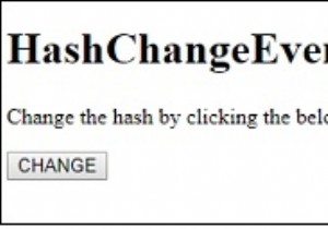 HTML DOM HashChangeEvent