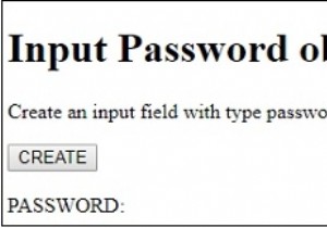 HTML DOM Input Password object
