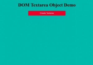 HTML DOM Textarea Object