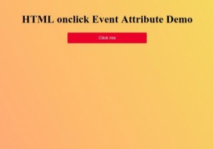 HTML onclick Event Attribute