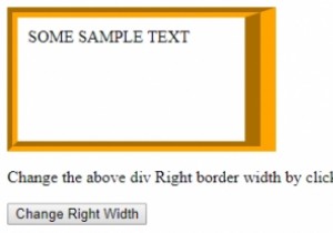 HTML DOM Style borderRightWidth Property
