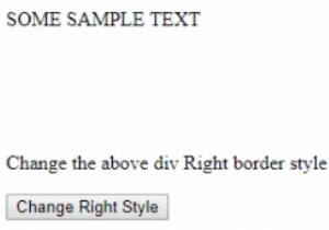 HTML DOM Style borderRightStyle Property