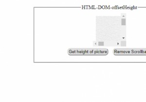 HTML DOM offsetHeight Property