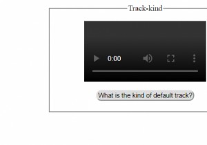 HTML DOM Track kind Property