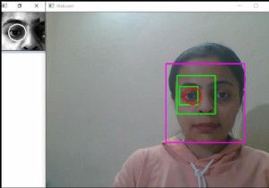 How to detect and track the motion of eyeball in OpenCV using C++?