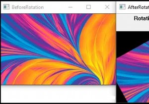 How to rotate an image in OpenCV using C++?