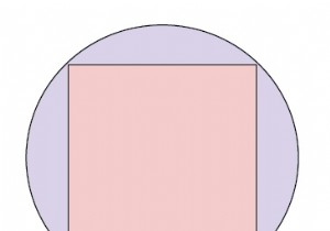 Area of a Circumscribed Circle of a Square in C++