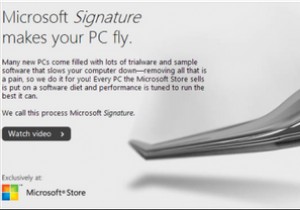 How To Make Your PC A Microsoft Signature PC Without Paying $99