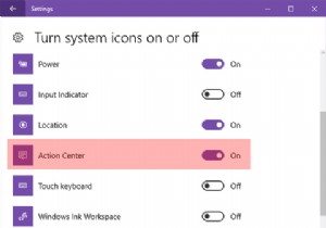 How to Disable the Action Center Taskbar Icon in Windows 10