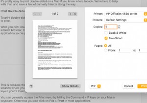 How to Print Double-Sided on a Mac