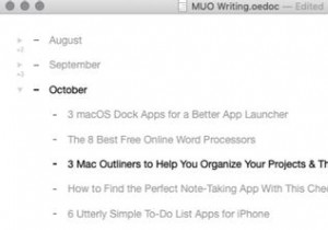 5 Mac Outliners to Help You Organize Your Projects and Ideas