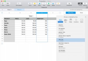 How to Use Conditional Formatting in Numbers on Mac