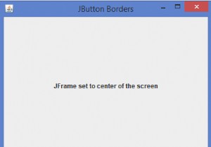 How to display a JFrame to the center of a screen in Java?