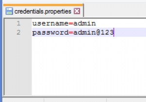 How to read the data from a properties file in Java?