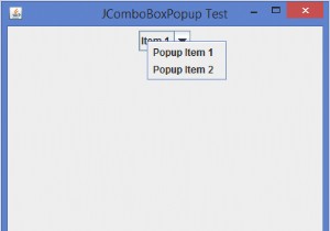 How can we show a popup menu when the user right-clicks on a JComboBox in Java?