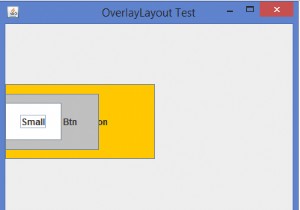 What is the importance of OverlayLayout in Java?