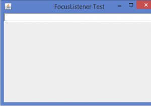 What is the importance of a FocusListener interface in Java?