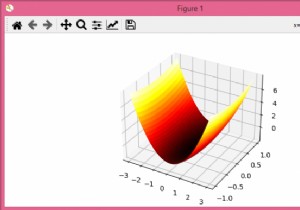 How to obtain 3D colored surface via Python?
