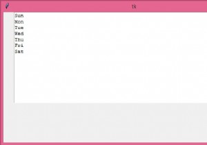 Printing a list to a Tkinter Text widget