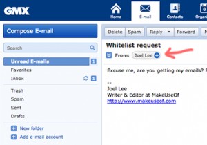 How to Whitelist Email Addresses in GMX