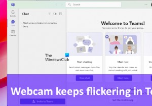 Fix Webcam flickering in Teams during video calls