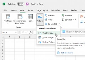 How to insert an Image in Microsoft Excel and Excel Online