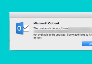Fix The custom dictionary is not available to be updated in Outlook