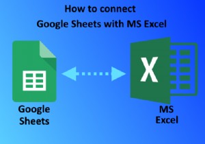 How to connect Google Sheets with Microsoft Excel