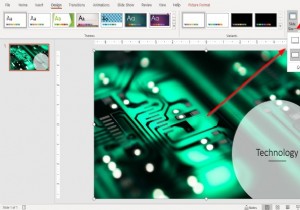 How to change the Slide size and orientation in PowerPoint