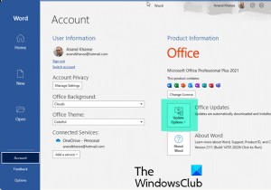 How to update Microsoft Office manually in Windows 11/10