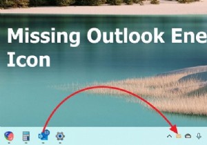 Outlook new email envelope icon is not showing in Taskbar