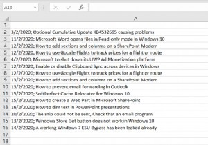 How to split one single long column into multiple columns in Excel