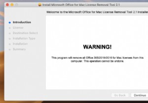 How to remove Office license from Mac using License Removal Tool