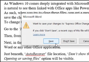Restore old ‘Save as’ dialog for Office 365 apps on Windows 10