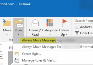How to Auto Delete email in Outlook selectively