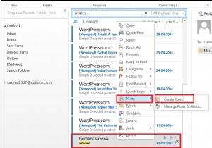How to assign Sound Alerts for New Incoming Email Messages in Outlook