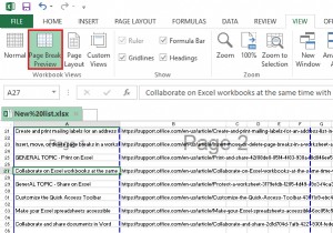 How to Insert, Move or Delete Page Breaks in an Excel Worksheet