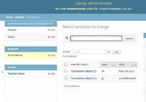 Adding translation to a model instance in Django