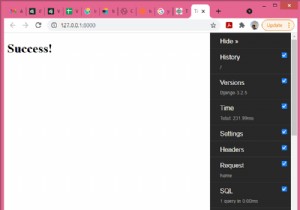 How to add Django debug toolbar to your project?