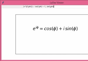 How to display LaTex in real time in a text box in Tkinter?