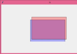 How can I vary a shape's alpha with Tkinter?
