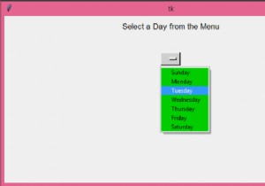 How to change the menu background color of Tkinter's OptionMenu widget?