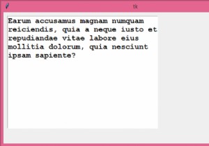 Specify the dimensions of a Tkinter text box in pixels