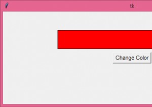 Changing the color a Tkinter rectangle on clicking