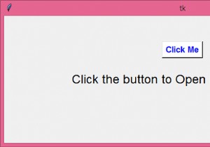 How do I create a popup window using Tkinter?