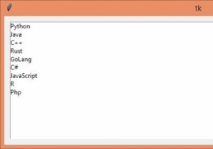 Resize the Tkinter Listbox widget when the window resizes